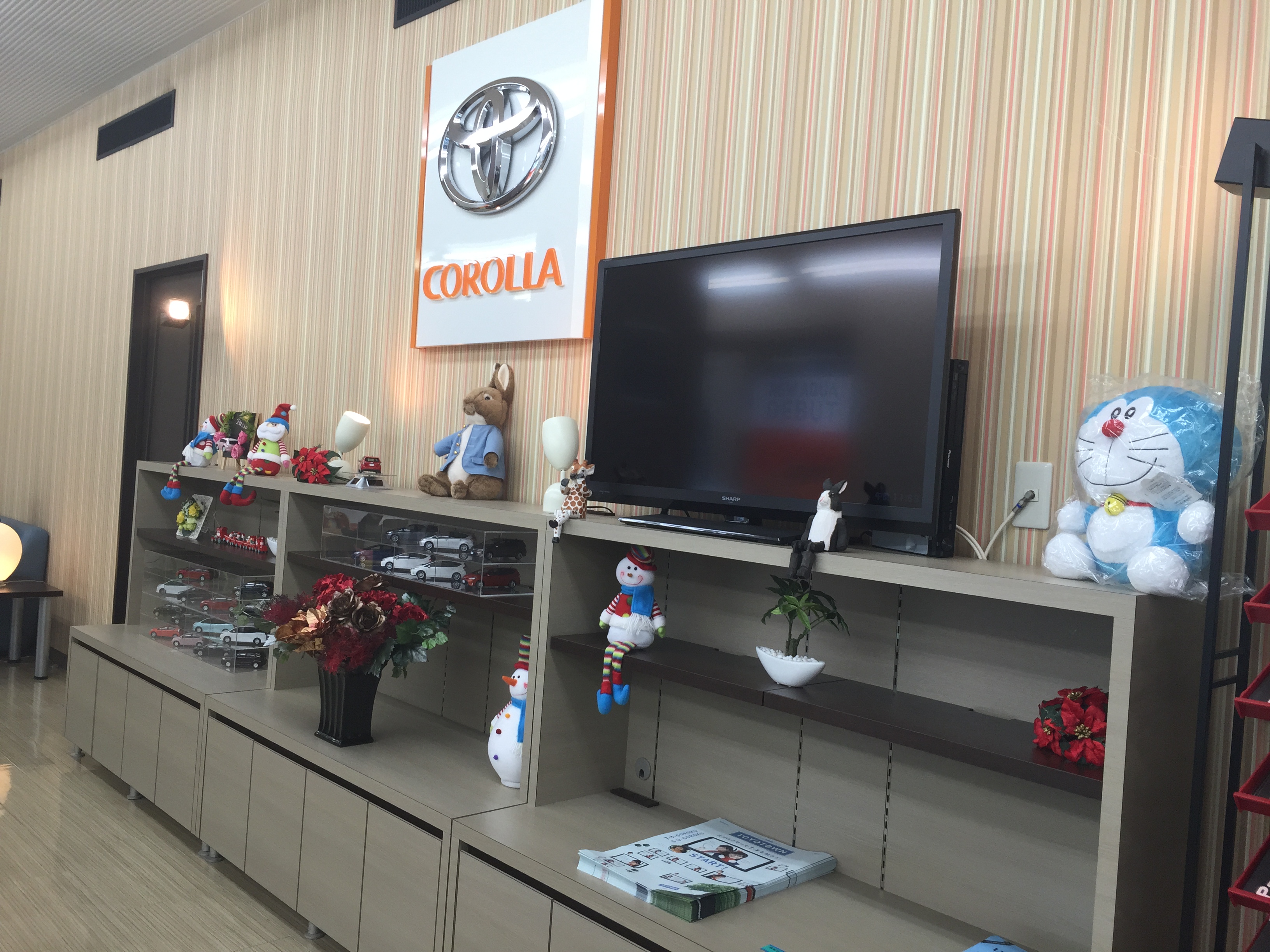 綺麗なショールーム