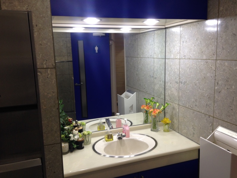 トイレはいつもピカピカです！