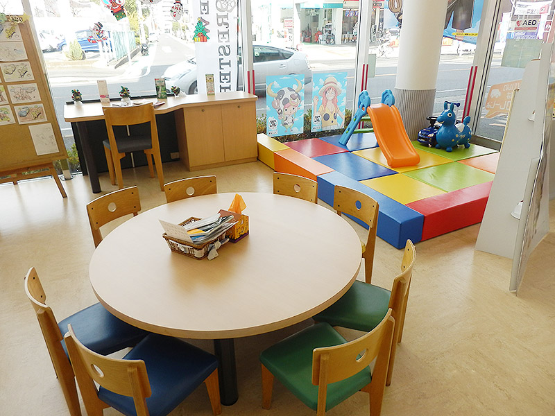 キッズコーナーあります！