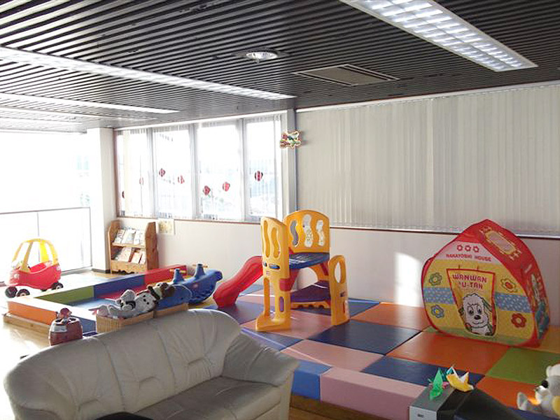 広いキッズコーナー