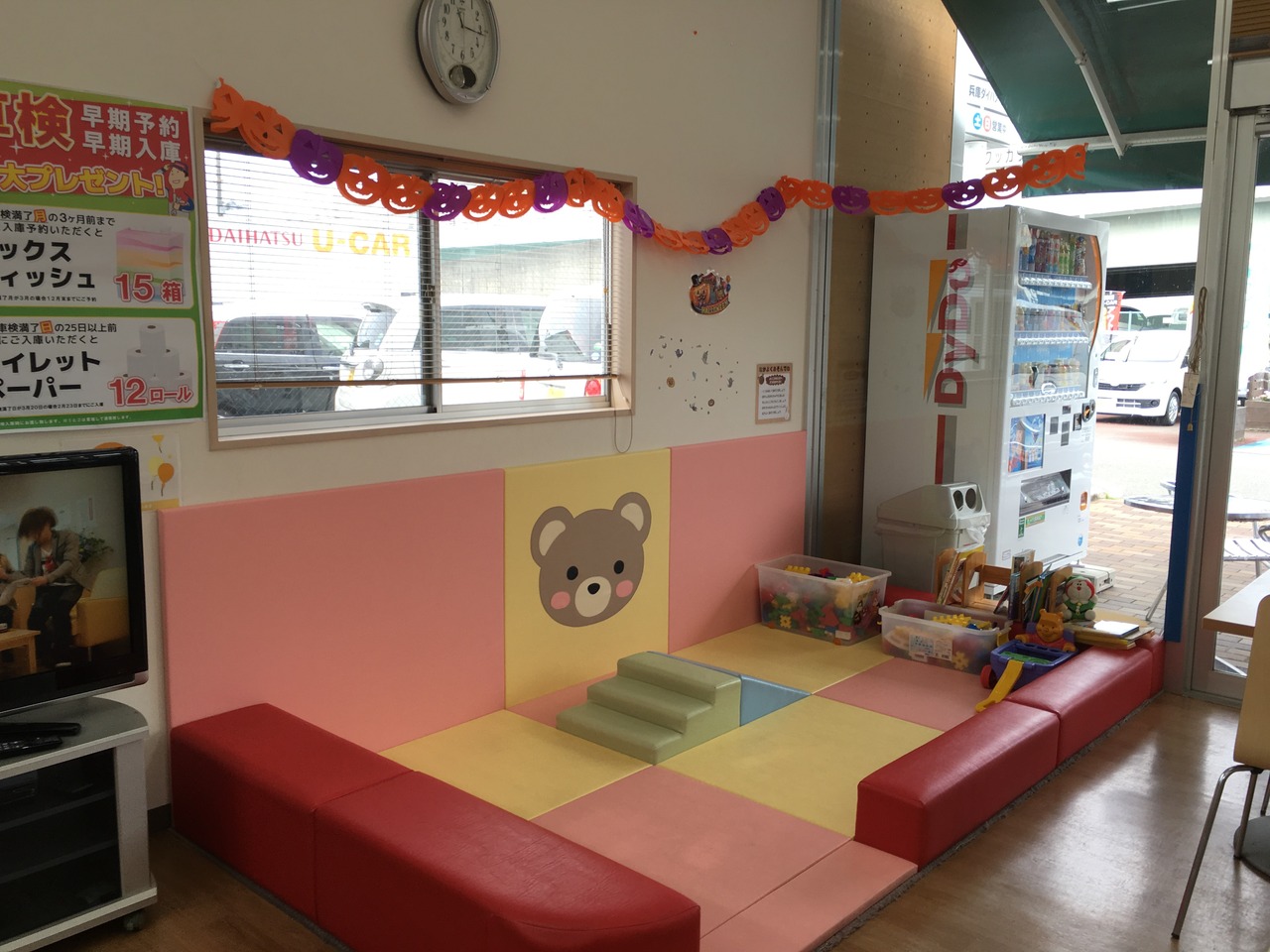 お子様も満足キッズコーナー