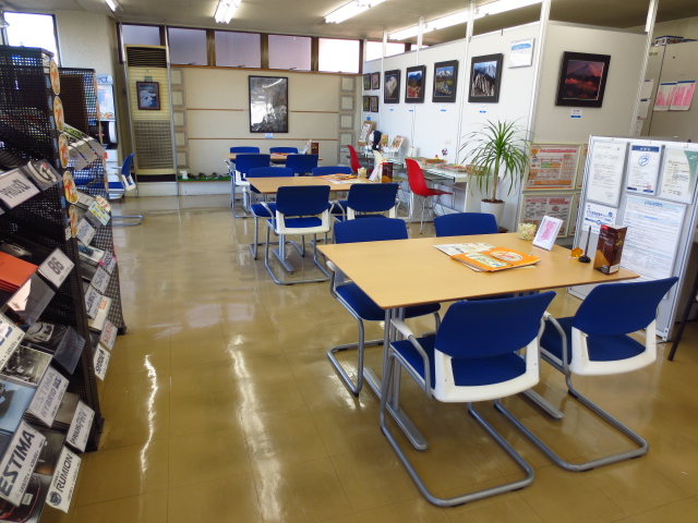 アットホームな店内