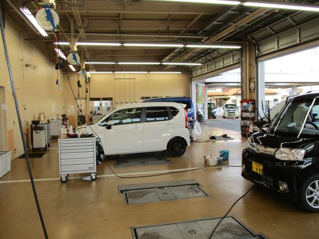 アフター体制整えております。メンテナンスもバッチリです。