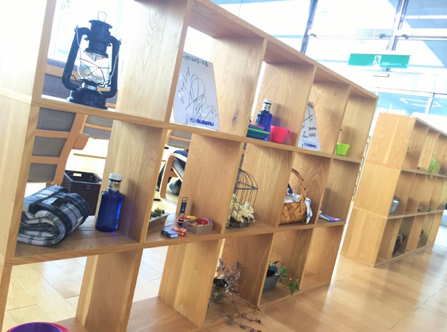 遊び心あふれる小物づかい(#^.^#)