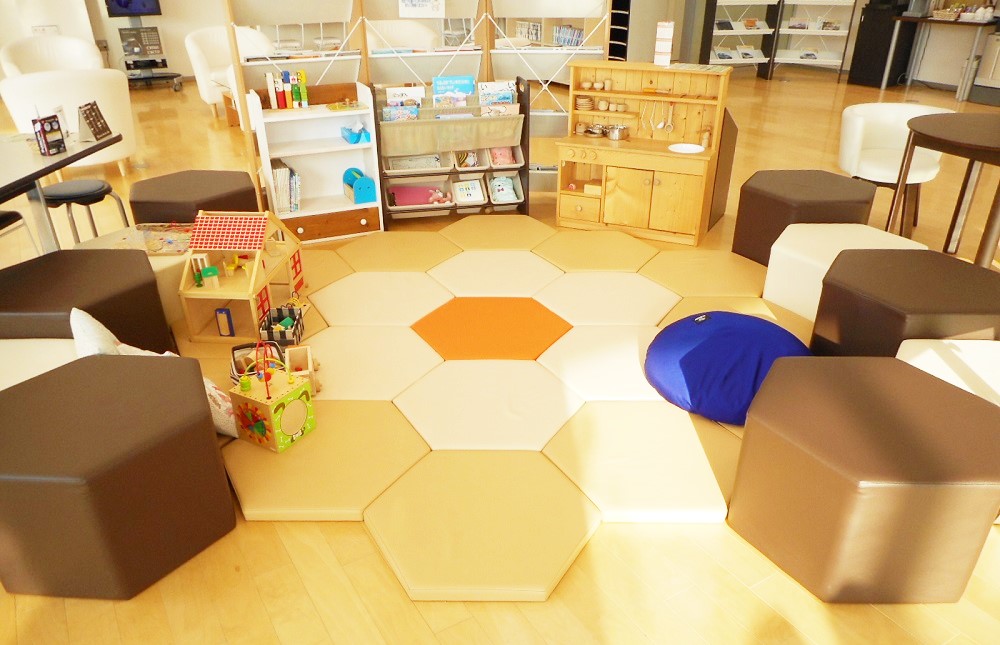 安心して見守っていただけるキッズスぺース(#^.^#)