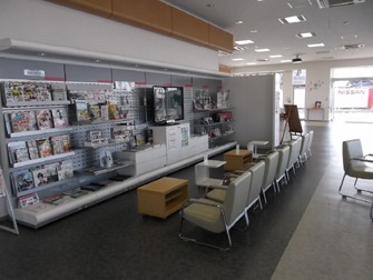 ゆったりとおくつろぎ頂けるショールームです。