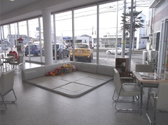 小さなお子様もご安心してご来店頂けます。