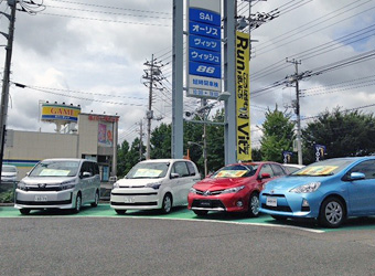 展示車スペース