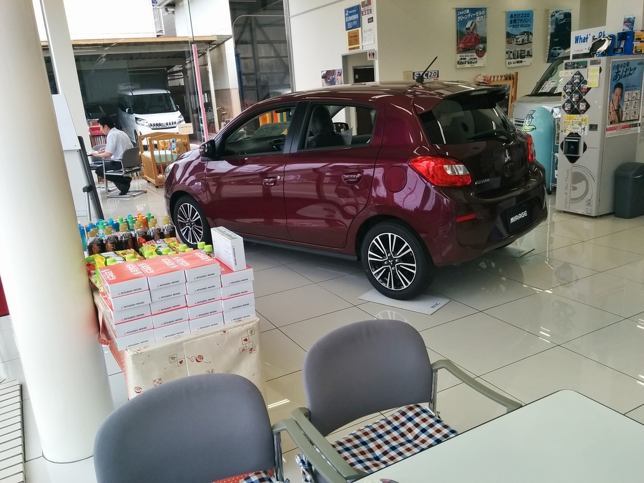 千葉三菱コルト自動車販売 習志野店 ディーラーへ行こう New Car マッチ Mota