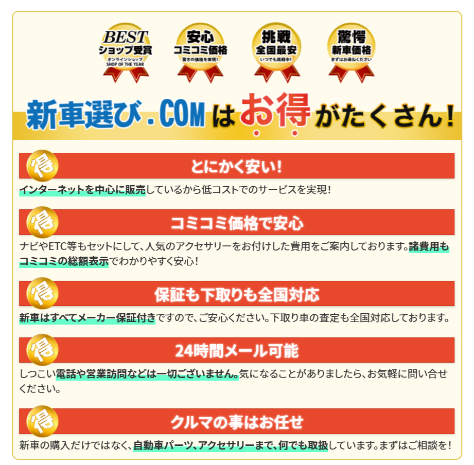 新車全国格安通販専門店 新車選び Comの店舗詳細 地図 ディーラーへ行こう New Car マッチ Mota