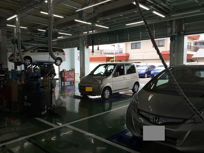 ☆最新鋭のサービ工場☆より早く正確に。そして安全に☆