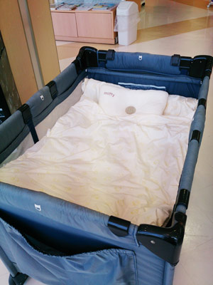 お子様に うれしいこと【ベビーベッド】