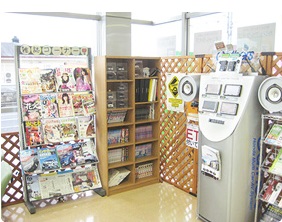 ドリンクや雑誌もたくさんご用意いたしております♪