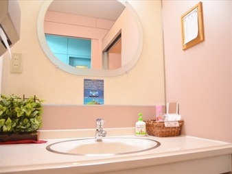 トイレは清潔を心がけています。