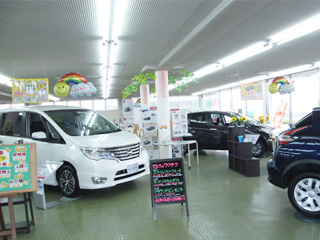 ショールーム展示車