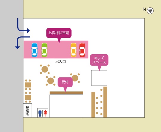 ショールーム見取り図