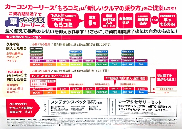 クルマがもらえるカーコンカーリース高山店 タカバン ディーラーへ行こう New Car マッチ Mota クルマがもらえるカーコンカーリース高山店 タカバン ディーラーへ行こう New Car マッチ Mota