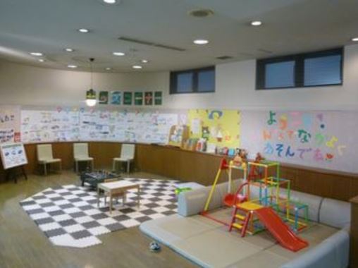 広々としたキッズコーナー。小さなお子さまも楽しく過ごせます