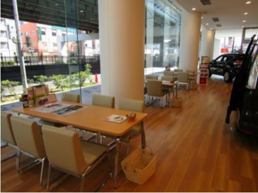 広いスペースでゆったりとお話させていただきます。