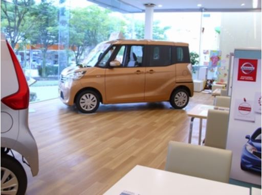 今までよりもお車が見やすく入りやすくなりましたよ。