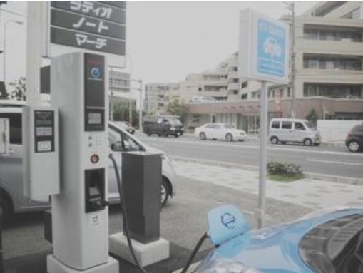 急速充電設備しております。２４時間充電出来るので安心♪