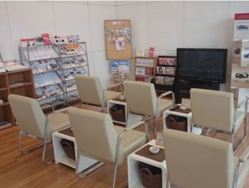 整備待ちの間もまったりとくつろげます。