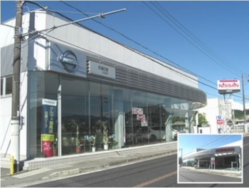 道路側からみた三田東店です。ご来店をお待ちしております！