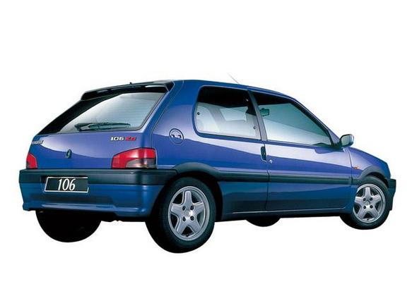 プジョー 106 1995年式モデル XSi MT 左ハンドル のスペック詳細