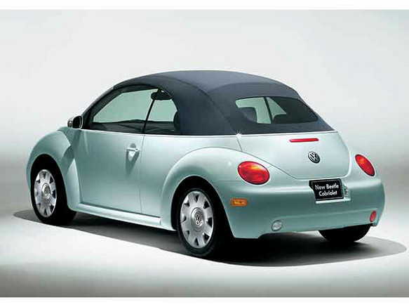 ミニカー　VW　フォルクスワーゲン　ニュービートル　カブリオレ　ネイビー ミニカー VW フォルクスワーゲン ニュービートル カブリオレ