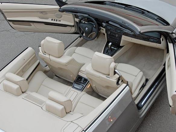 BMW 3シリーズ オープンカー グリーン ベージュ内装 1/18ダイカスト