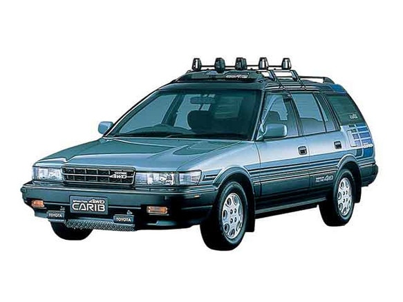 トヨタ　スプリンターカリブ４WD ラジオコントロールカー動作確認済 トヨタ スプリンターカリブ 1988年式モデル 1.6 AV-I 4WD MT の