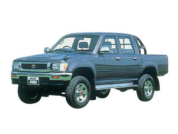 トヨタ ハイラックス 1988年式モデル 1.8 DX ダブルキャブ MT の