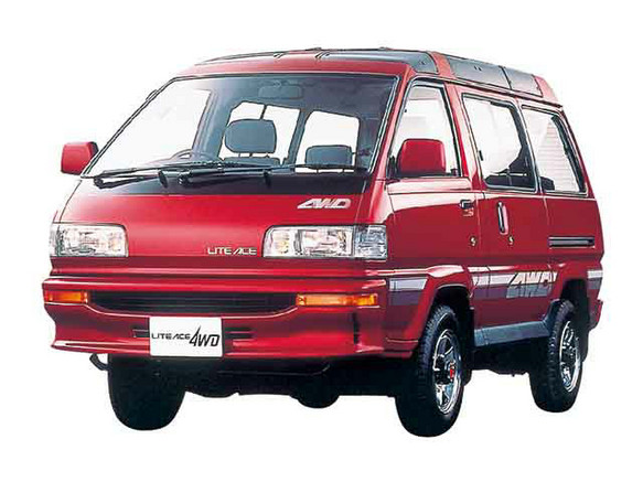 トヨタ ライトエース 1988年式モデル 2.0 FXV 4WD AT のスペック