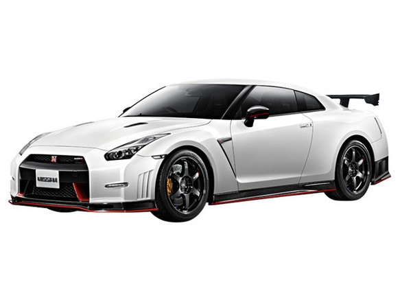 日産(NISMO)GT-R 2台 アオシマ 1/24 楽プラ スナップカー No.02-BW R35 NISSAN GT-R N