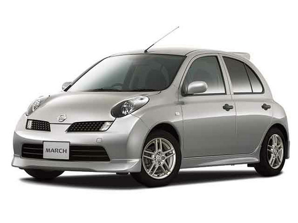 日産 マーチ 2002年式モデル 1.4 14e-four 4WD AT のスペック