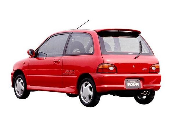 スバル ヴィヴィオ 1992年式モデル 660 GX 4WD CVT のスペック スバル ヴィヴィオ 1992年式モデル 660 GX 4WD CVT のスペック
