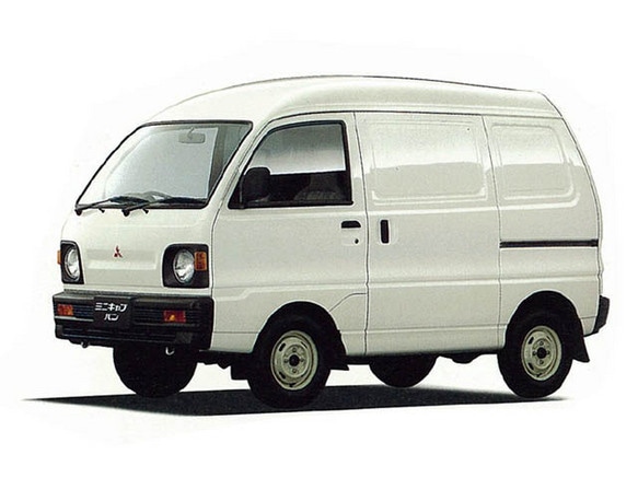 三菱 ミニキャブバン 1991年式モデル 660 CL ハイルーフ 4WD MT の 