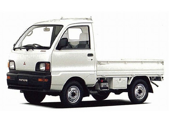 三菱 ミニキャブトラック 1991年式モデル 660 TD 三方開 4WD AT の