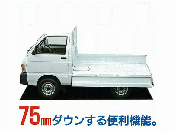 ダイハツ ハイゼットピック 1986年式モデル 660 ローダンプ 三方開 4WD