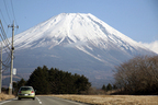 朝霧高原界隈は、何処を走っても名峰富士を望みながら走ることが出来る！