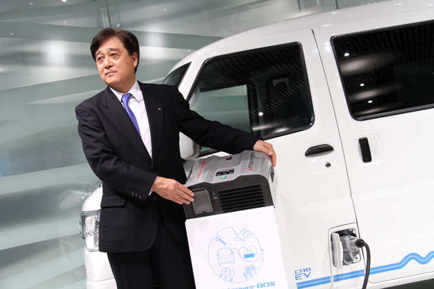 三菱 MiEV Power BOX 発表会速報|新型車リリース速報【MOTA】 三菱 MiEV Power BOX 発表会速報|新型車リリース速報【MOTA】
