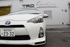 アクア TRD スポルティーボ（AQUA TRD Sportivo）TRD前にて撮影