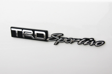 アクア TRD スポルティーボ（AQUA TRD Sportivo）リア TRD Sportivo ロゴ