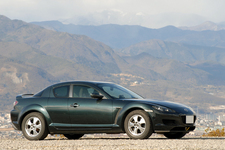 武田松姫サンの愛車「マツダ RX-8」！　八代町ふるさと公園[山梨県笛吹市]にて