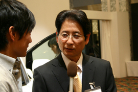 開発チーフエンジニアの中越裕三氏