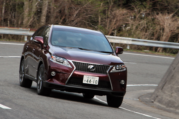 レクサス RX350 "F SPORT"　走り1