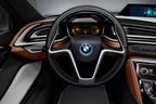 「BMW i8 コンセプト スパイダー」メーター周り5
