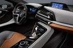 「BMW i8 コンセプト スパイダー」インパネ周り