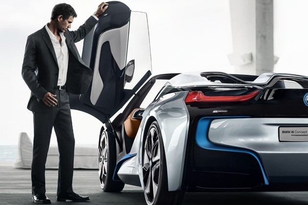 「BMW i8 コンセプト スパイダー」イメージ1