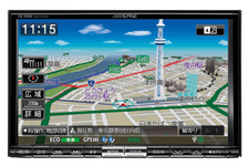 アルパイン、市販カーナビで世界初“9型”大画面採用の新「ビッグX」発売